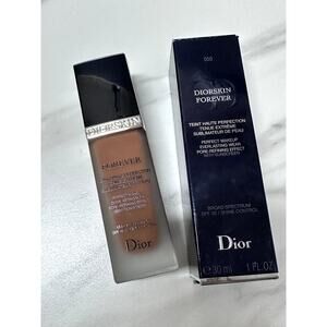 $57 Dior Diorskin Forever Foundation 050 Dark Beige SPF 35 New 1 fl oz